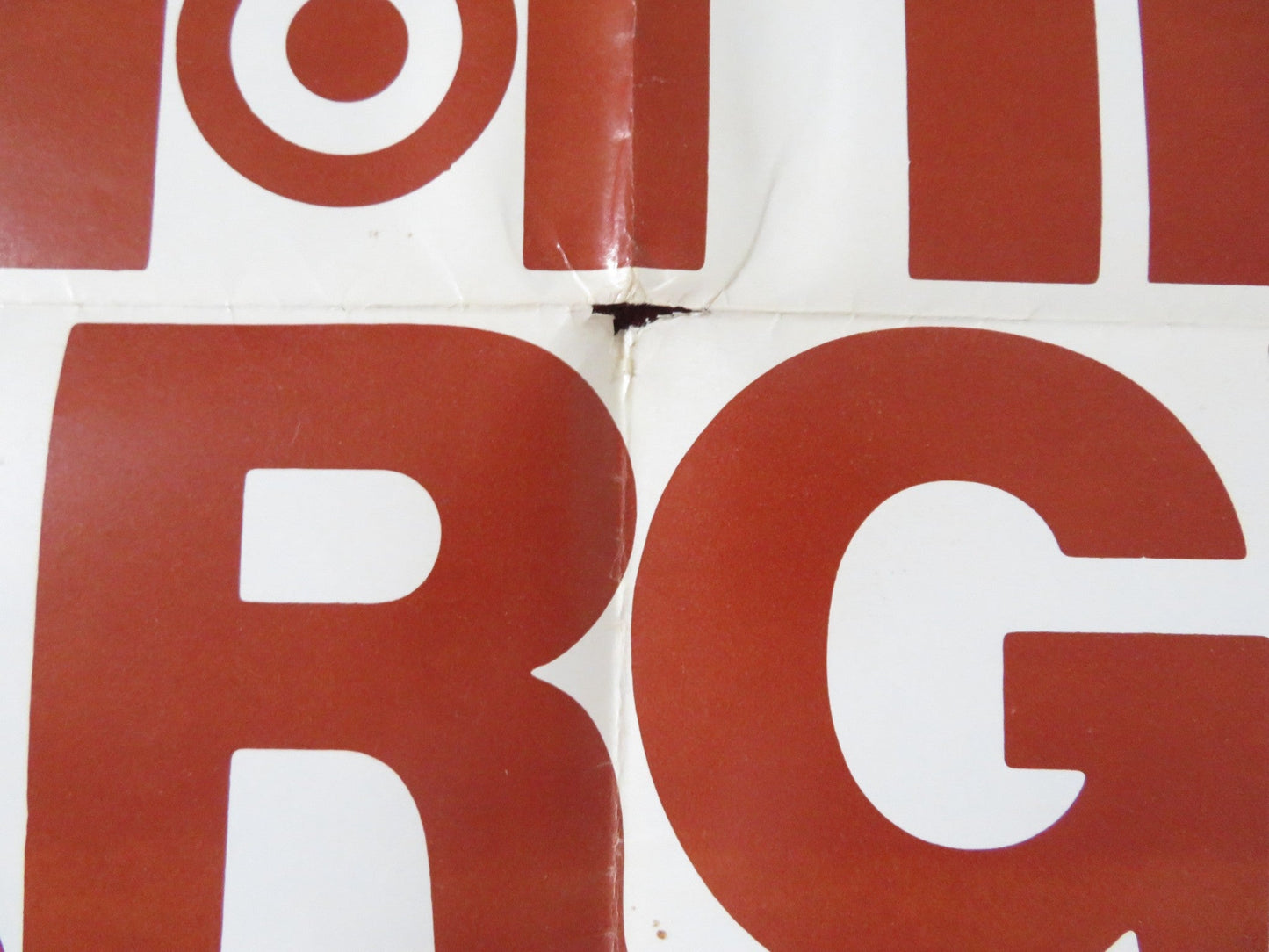 SITTING TARGET FOLDED US ONE SHEET POSTER OLIVER REED JILL ST. JOHN 1972 Rendezvous Cinema Movie posters