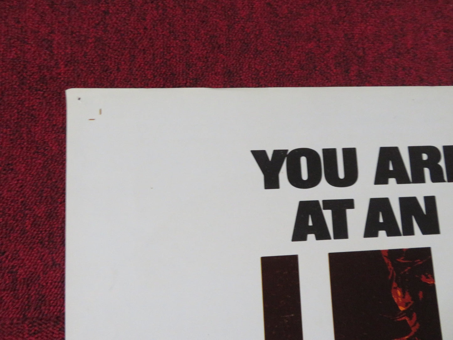 SITTING TARGET FOLDED US ONE SHEET POSTER OLIVER REED JILL ST. JOHN 1972 Rendezvous Cinema Movie posters