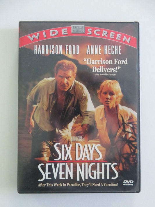 Six Days Seven Nights (DVD) Harrison Ford Anne Heche 1998 Region 1 Movie posters