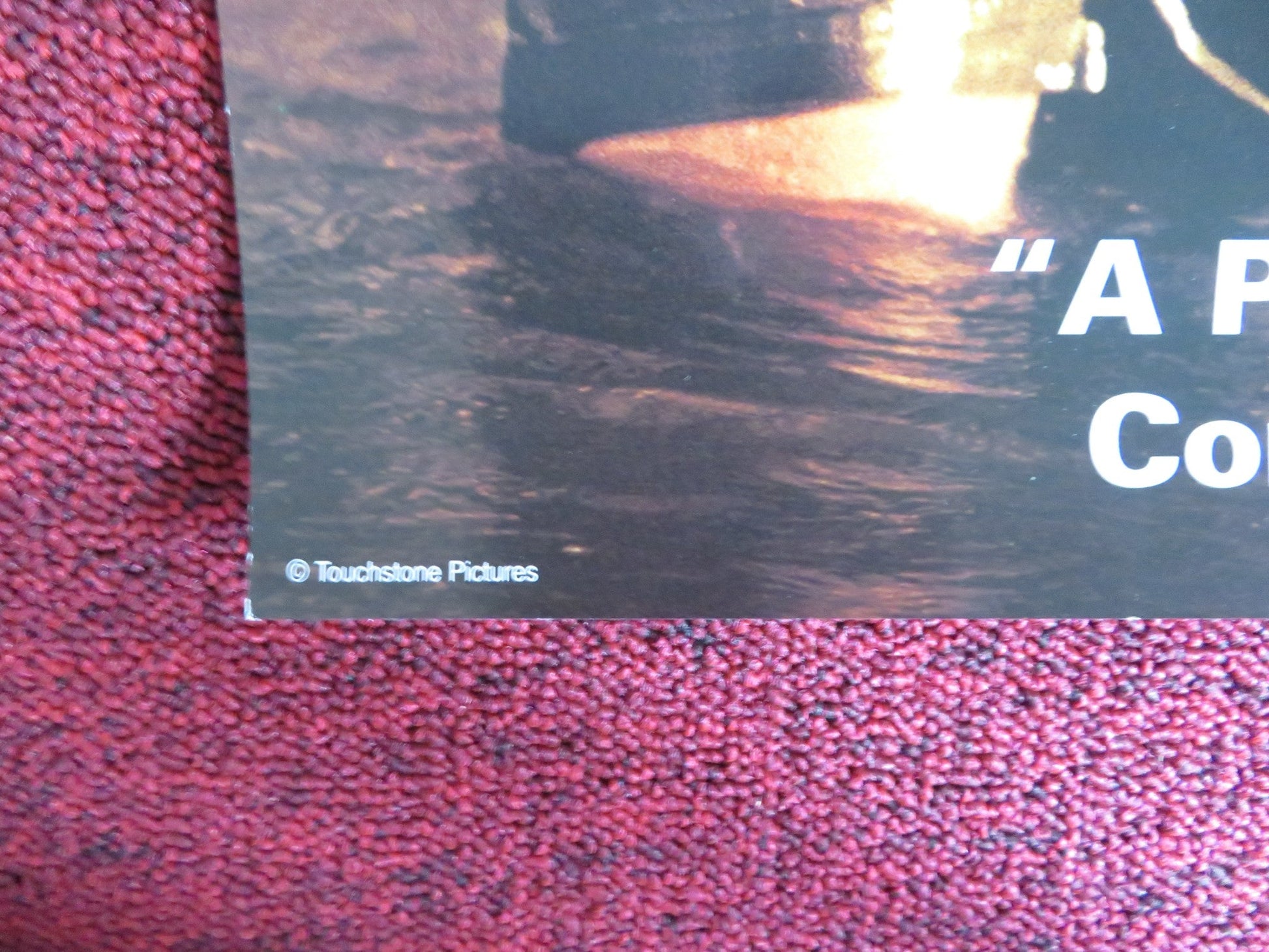 SIX DAYS SEVEN NIGHTS VHS POSTER POSTER HARRISON FORD ANNE HECHE 1998 Rendezvous Cinema Movie posters