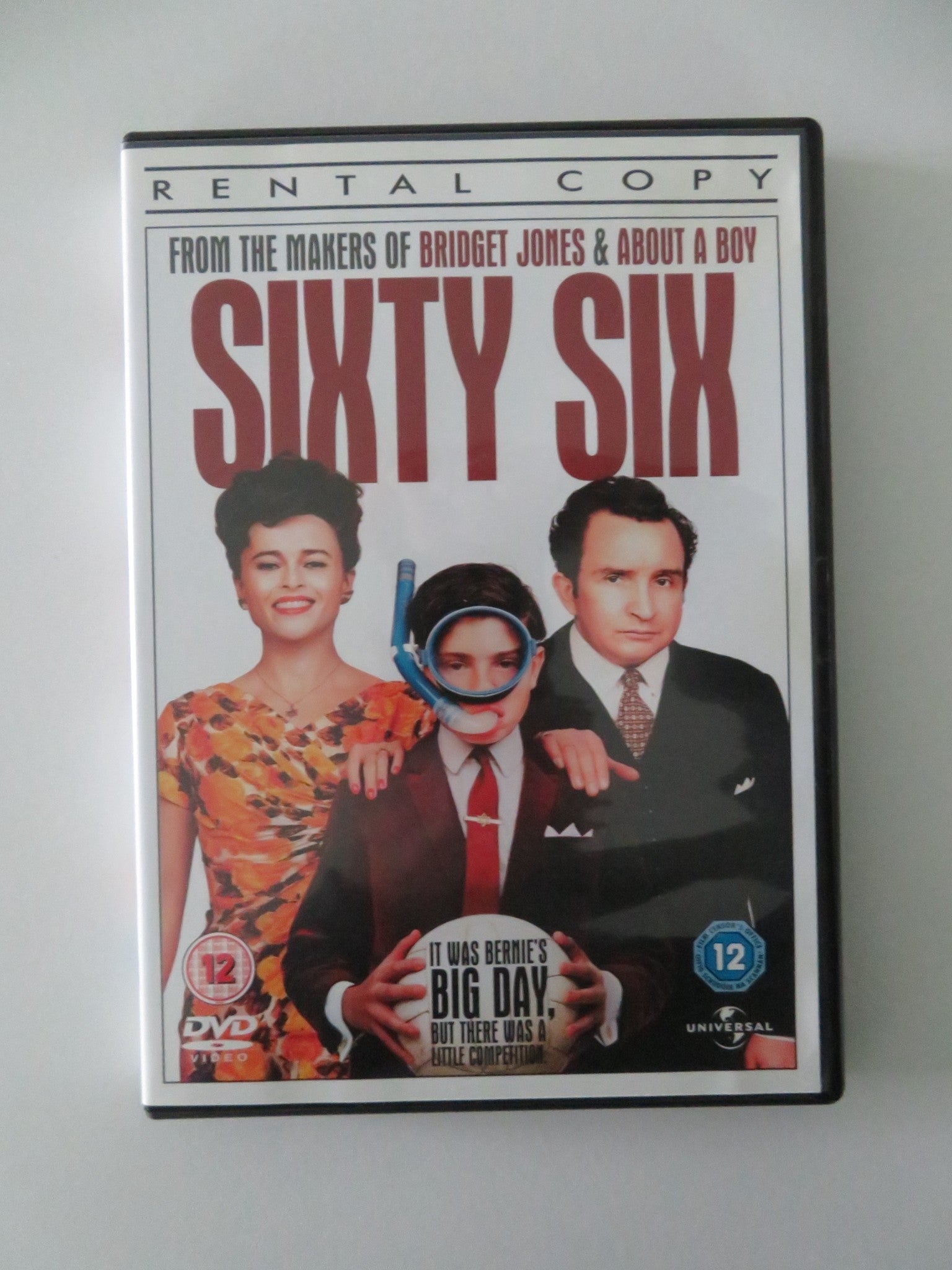 SIXTY SIX (DVD) EDDIE MARSAN HELENA BONHAM CARTER 2006 REGION 2, 4, 5 Movie posters