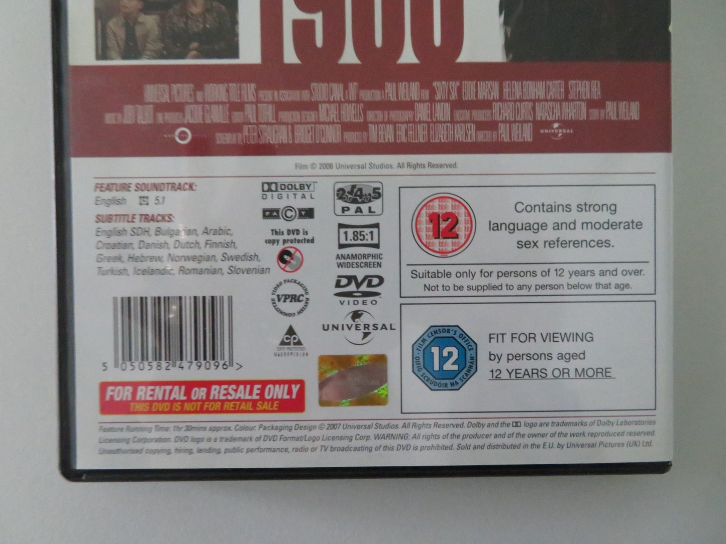 SIXTY SIX (DVD) EDDIE MARSAN HELENA BONHAM CARTER 2006 REGION 2, 4, 5 Movie posters