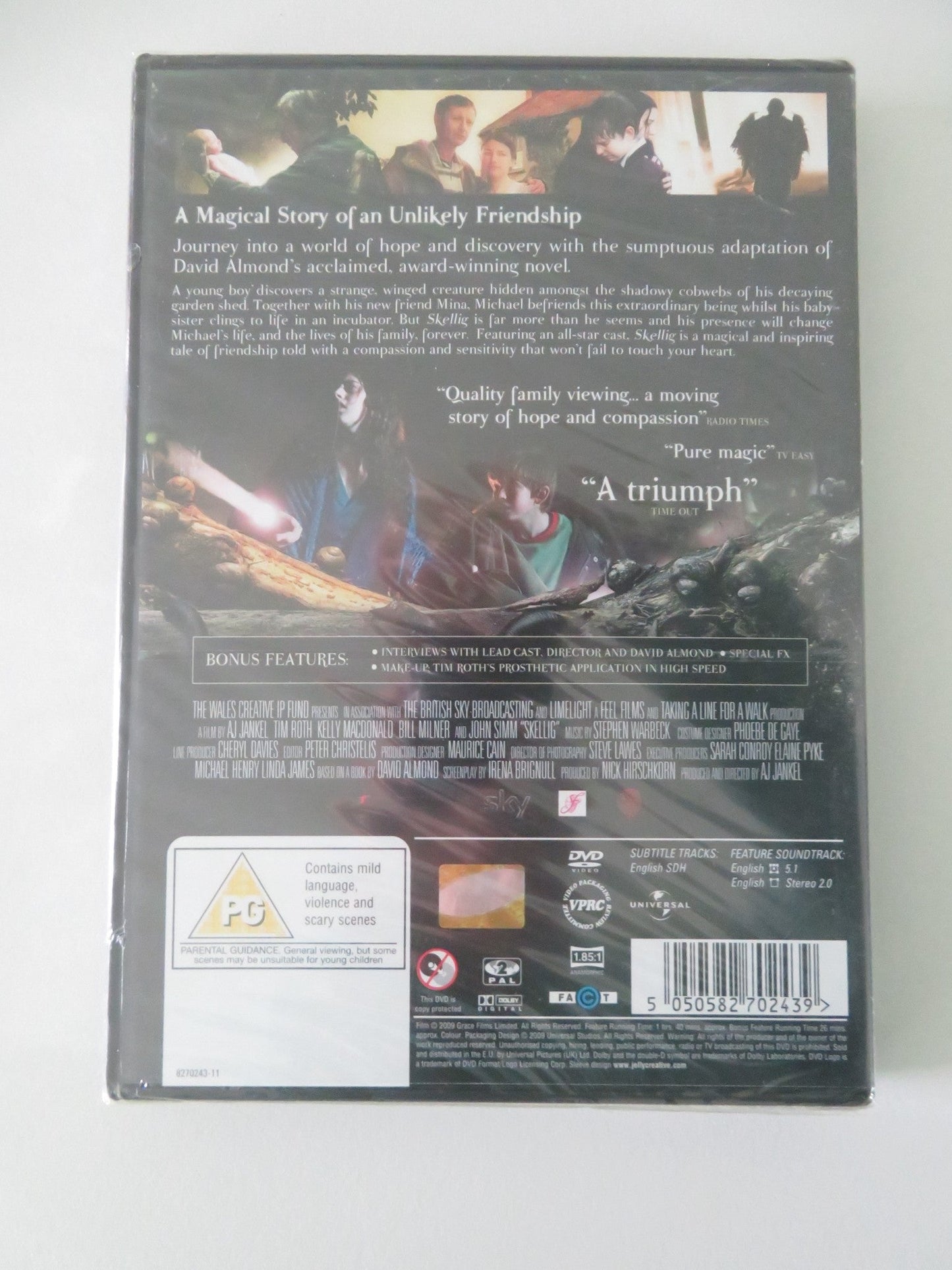 Skellig (DVD) Tim Roth Kelly MacDonald 2009 Region 2 Movie posters