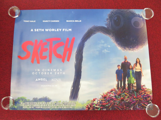 Sketch UK Quad Rolled Poster Tony Hale, D'Arcy Carden 2024 Movie posters