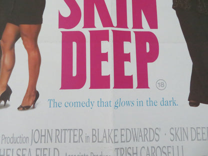 Skin Deep UK Quad Rolled Poster John Ritter Vincent Gardenia 1989 Movie posters