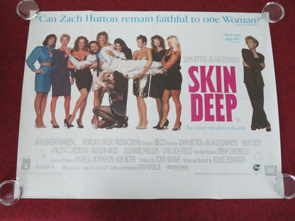 Skin Deep UK Quad Rolled Poster John Ritter Vincent Gardenia 1989 Movie posters