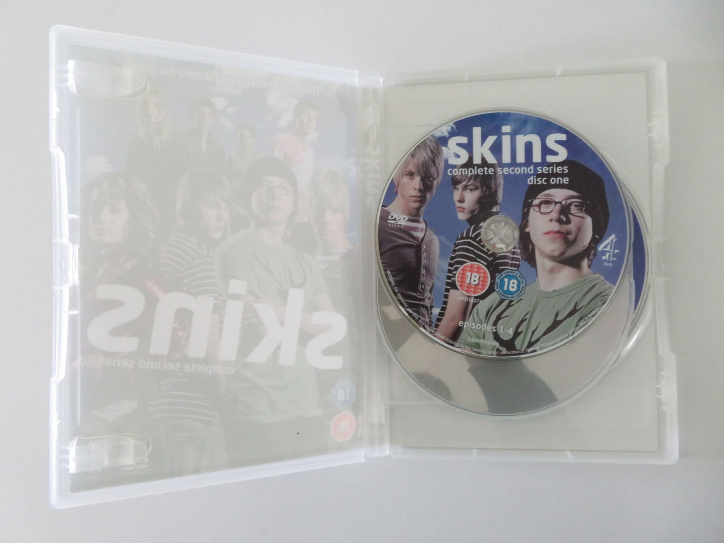 Skins Complete Second Series (DVD) Nicholas Hoult Mike Bailey 2008 Region 2 Movie posters
