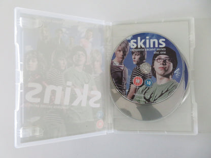 Skins Complete Second Series (DVD) Nicholas Hoult Mike Bailey 2008 Region 2 Movie posters