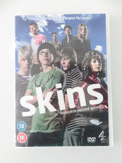 Skins Complete Second Series (DVD) Nicholas Hoult Mike Bailey 2008 Region 2 Movie posters