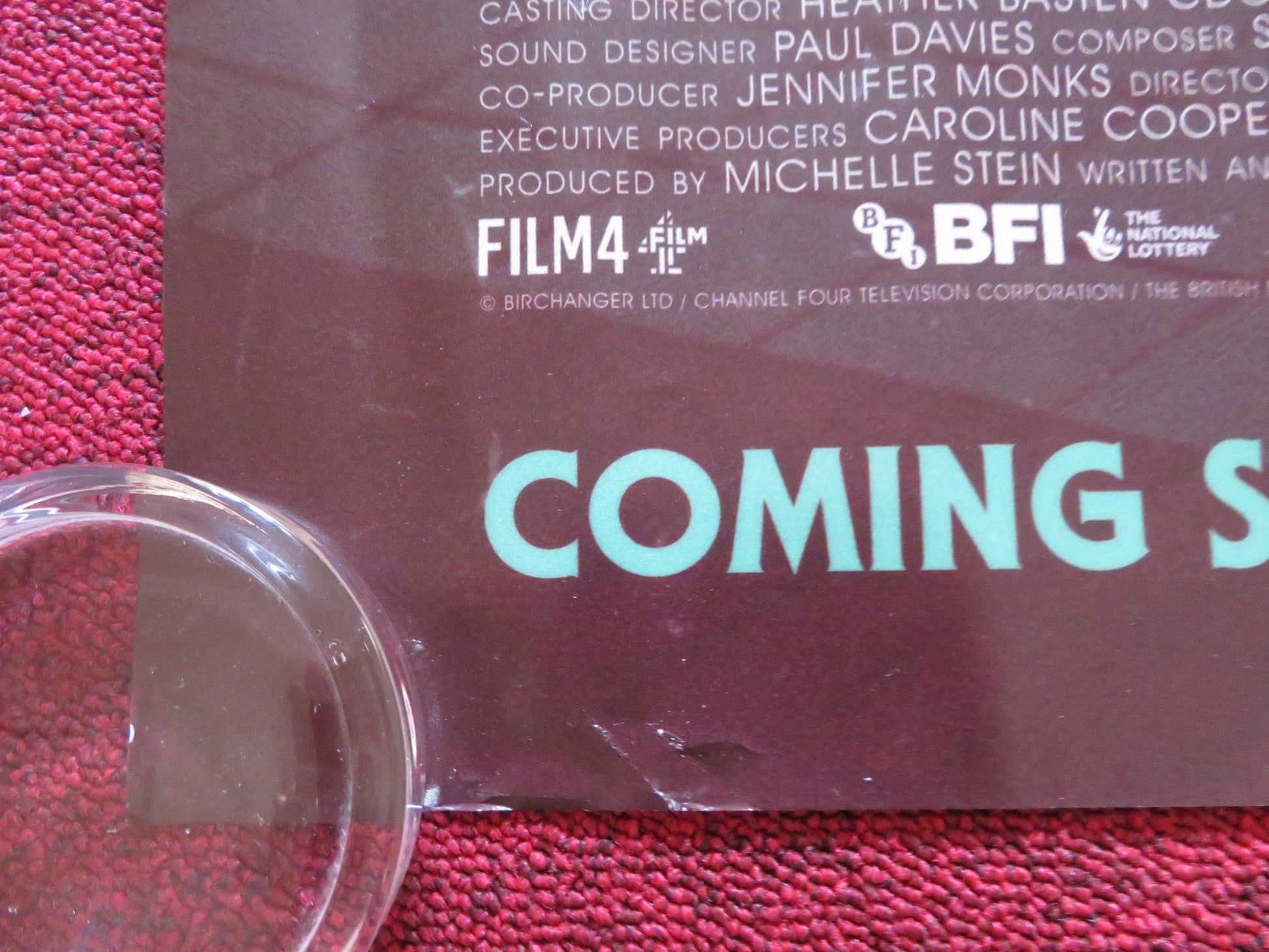 SKY PEALS UK QUAD ROLLED POSTER FARAZ AYUB NATALIE GAVIN 2023 Rendezvous Cinema Movie posters