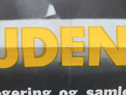 SKY WITHOUT STARS DANISH POSTER ROLLED ERIK SCHUMAN EVA KOTTHAUS 1956 Rendezvous Cinema Movie posters