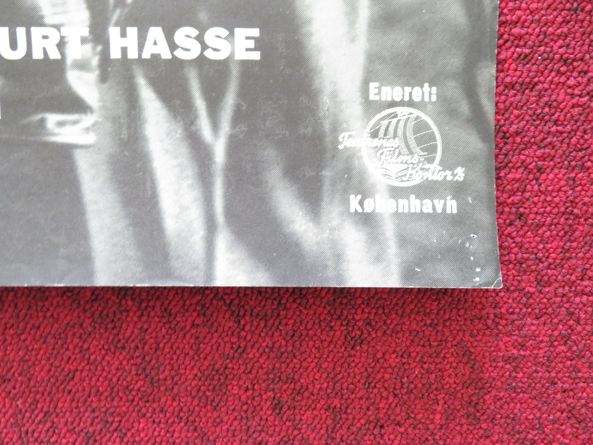 SKY WITHOUT STARS DANISH POSTER ROLLED ERIK SCHUMAN EVA KOTTHAUS 1956 Rendezvous Cinema Movie posters