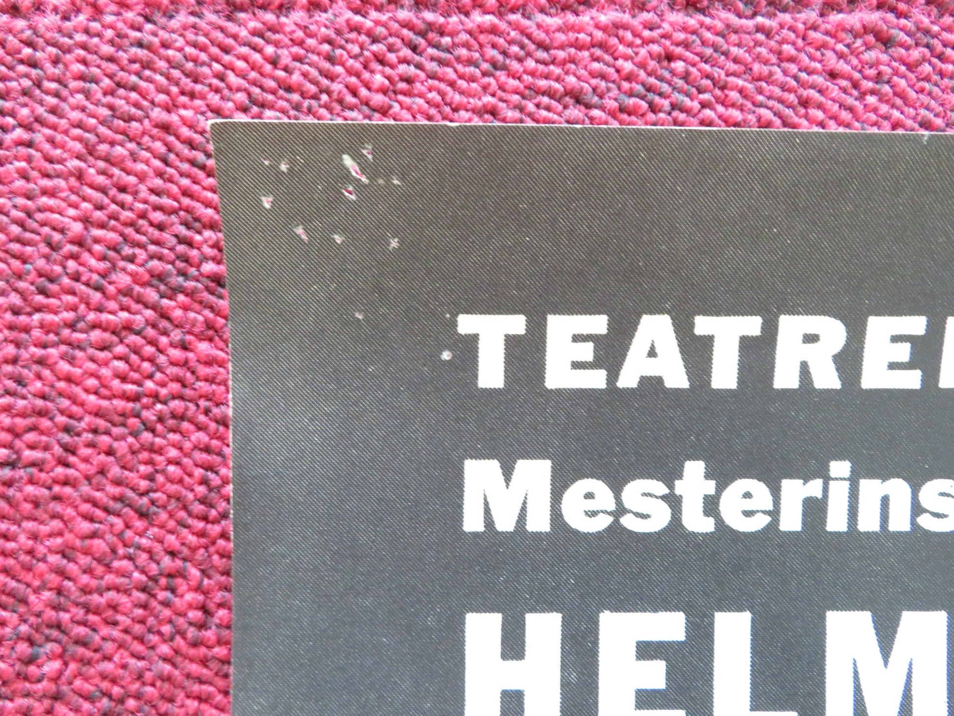 SKY WITHOUT STARS DANISH POSTER ROLLED ERIK SCHUMAN EVA KOTTHAUS 1956 Rendezvous Cinema Movie posters