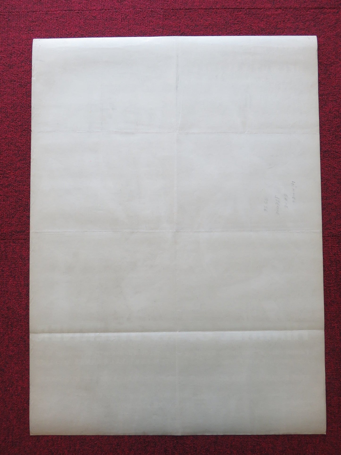 SKY WITHOUT STARS DANISH POSTER ROLLED ERIK SCHUMAN EVA KOTTHAUS 1956 Rendezvous Cinema Movie posters