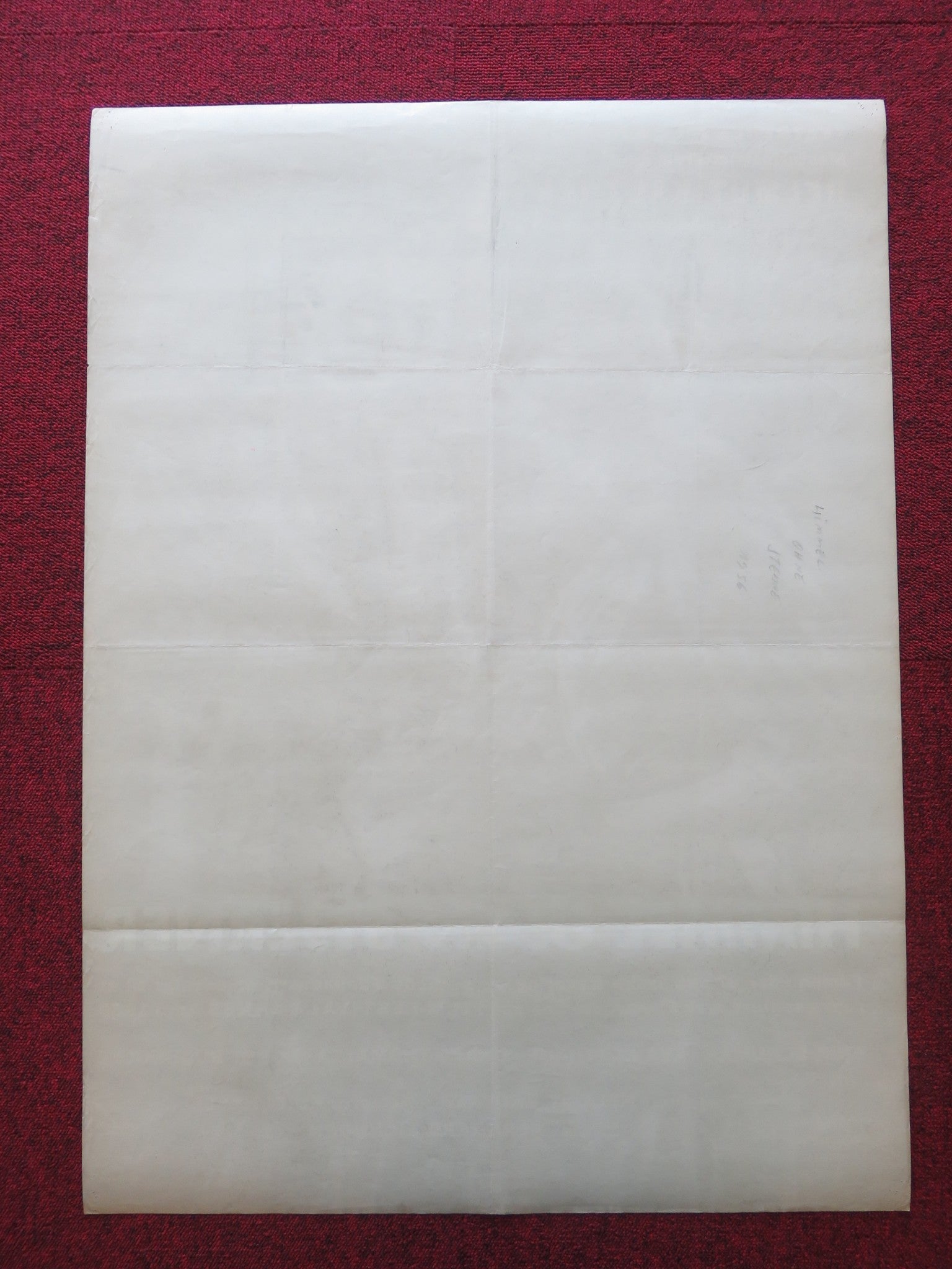 SKY WITHOUT STARS DANISH POSTER ROLLED ERIK SCHUMAN EVA KOTTHAUS 1956 Rendezvous Cinema Movie posters