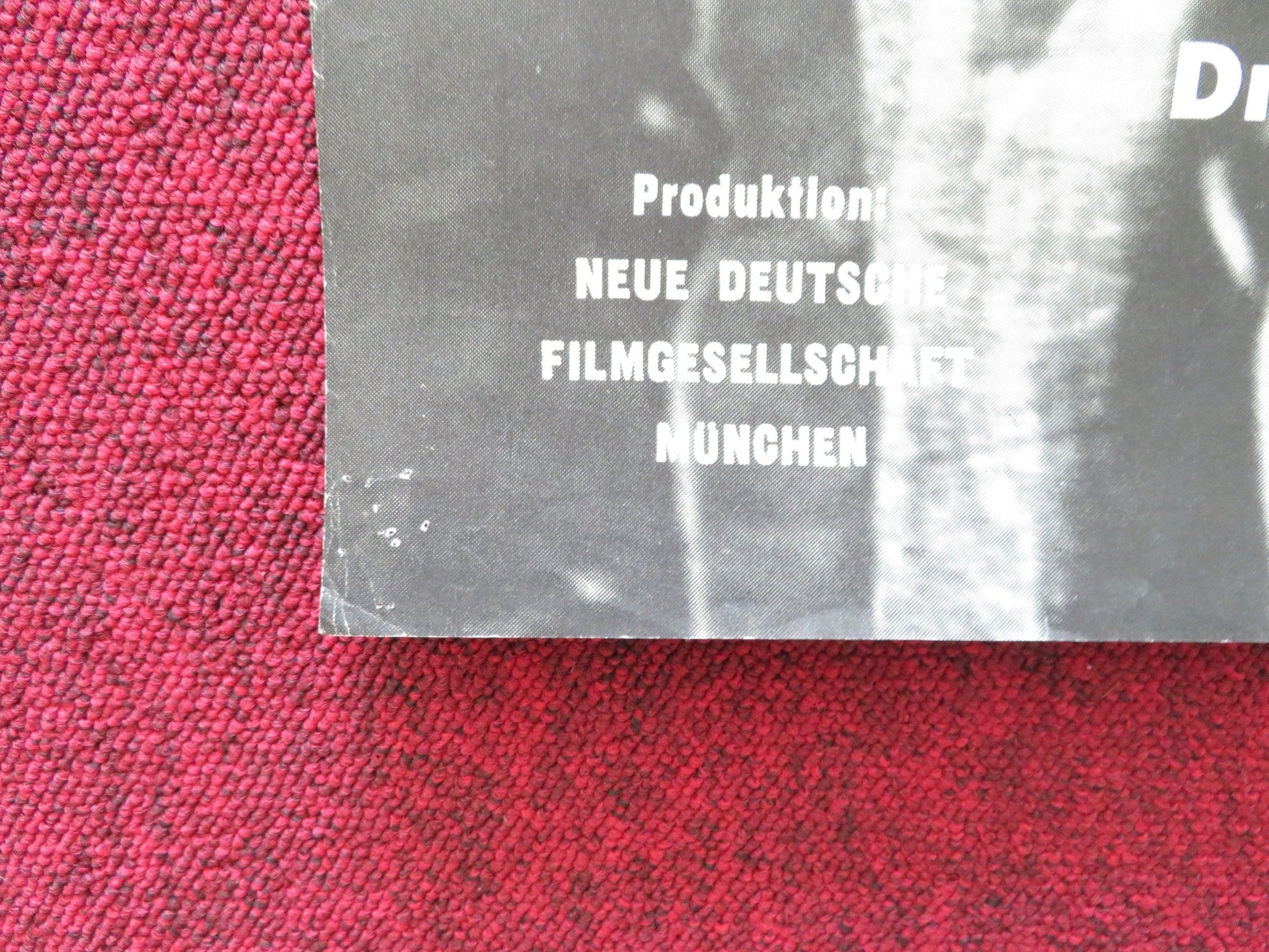 SKY WITHOUT STARS DANISH POSTER ROLLED ERIK SCHUMAN EVA KOTTHAUS 1956 Rendezvous Cinema Movie posters