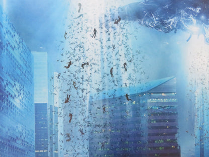 SKYLINE UK QUAD ROLLED POSTER ERIC BALFOUR SCOTTIE THOMPSON 2010 Rendezvous Cinema Movie posters