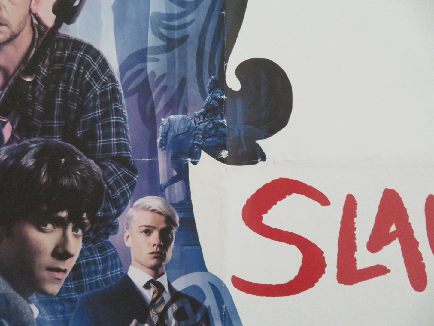 SLAUGHTERHOUSE RULEZ UK QUAD ROLLED POSTER SIMON PEGG NICK FROST M. ROBBIE 2018 - Rendezvous Cinema