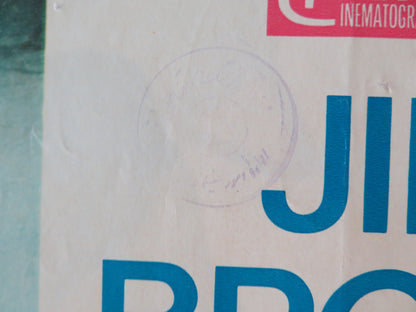 SLAUGHTER'S BIG RIP - OFF - A ITALIAN FOTOBUSTA POSTER JIM BROWN ED MCMAHON 1973 Rendezvous Cinema Movie posters