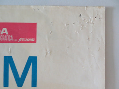 SLAUGHTER'S BIG RIP - OFF - A ITALIAN FOTOBUSTA POSTER JIM BROWN ED MCMAHON 1973 Rendezvous Cinema Movie posters