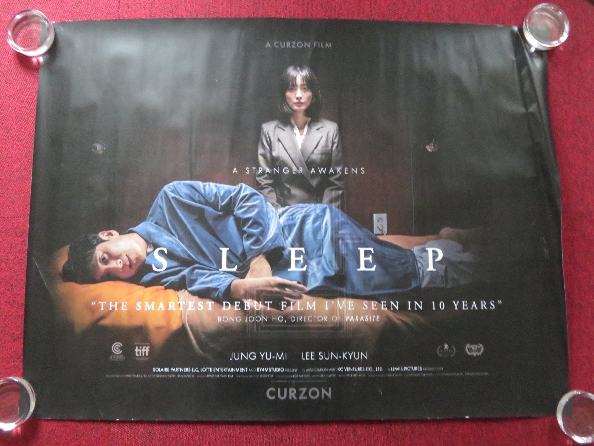 SLEEP UK QUAD ROLLED POSTER JUNG YU - MI LEE SUN - KYUN 2023 Rendezvous Cinema Movie posters