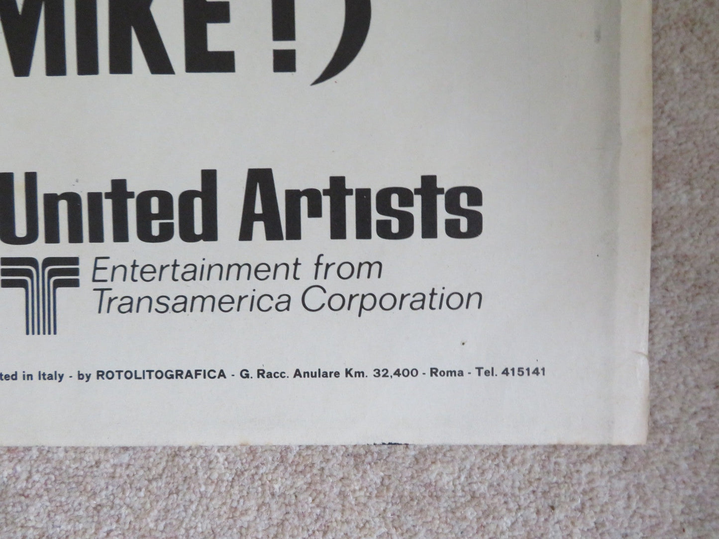 SLEEPER ITALIAN 2 FOGLIO POSTER WOODY ALLEN DIANE KEATON 1973 Rendezvous Cinema Movie posters