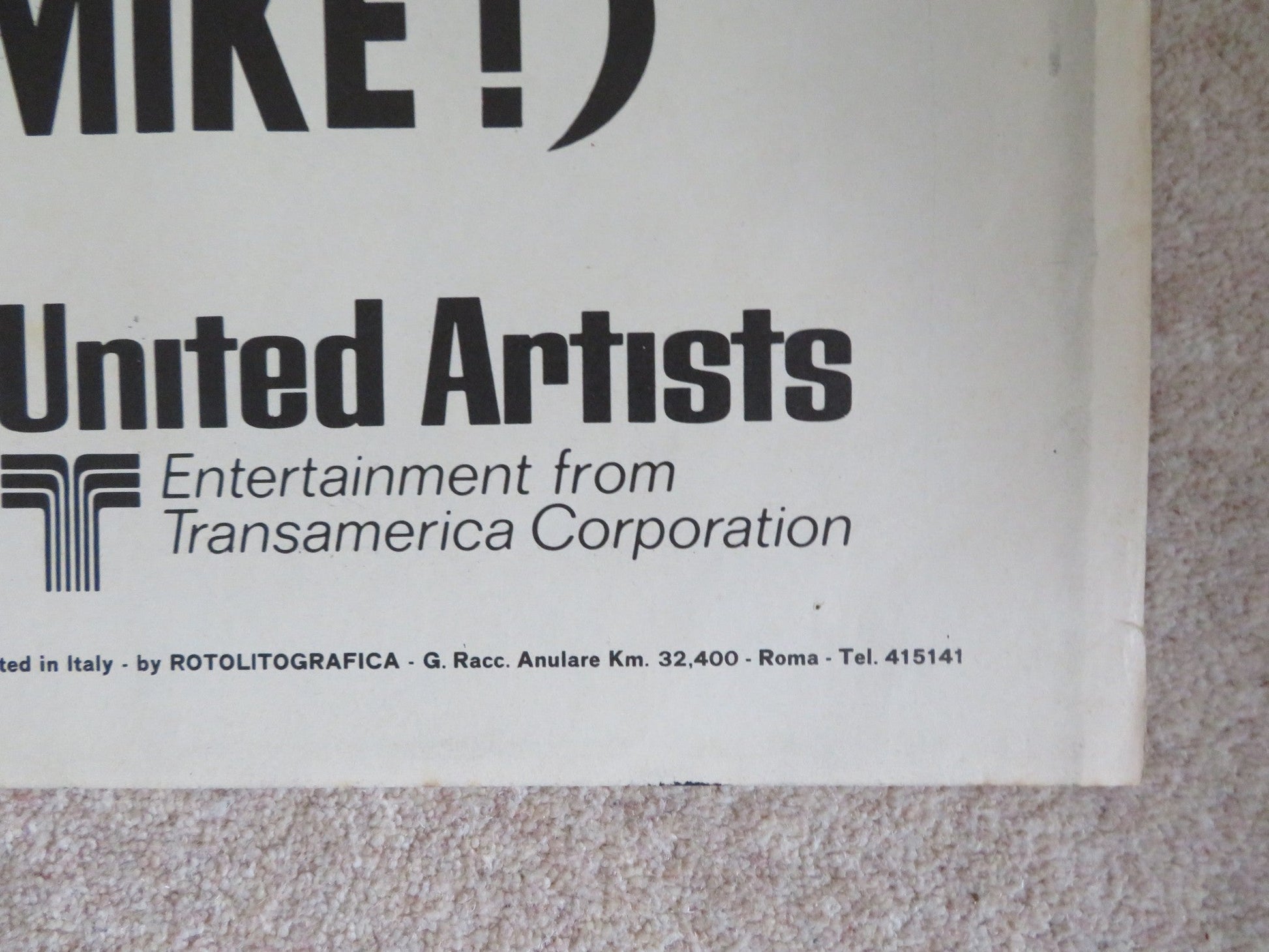 SLEEPER ITALIAN 2 FOGLIO POSTER WOODY ALLEN DIANE KEATON 1973 Rendezvous Cinema Movie posters