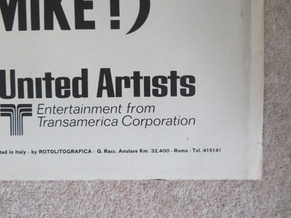 SLEEPER ITALIAN 2 FOGLIO POSTER WOODY ALLEN DIANE KEATON 1973 Rendezvous Cinema Movie posters