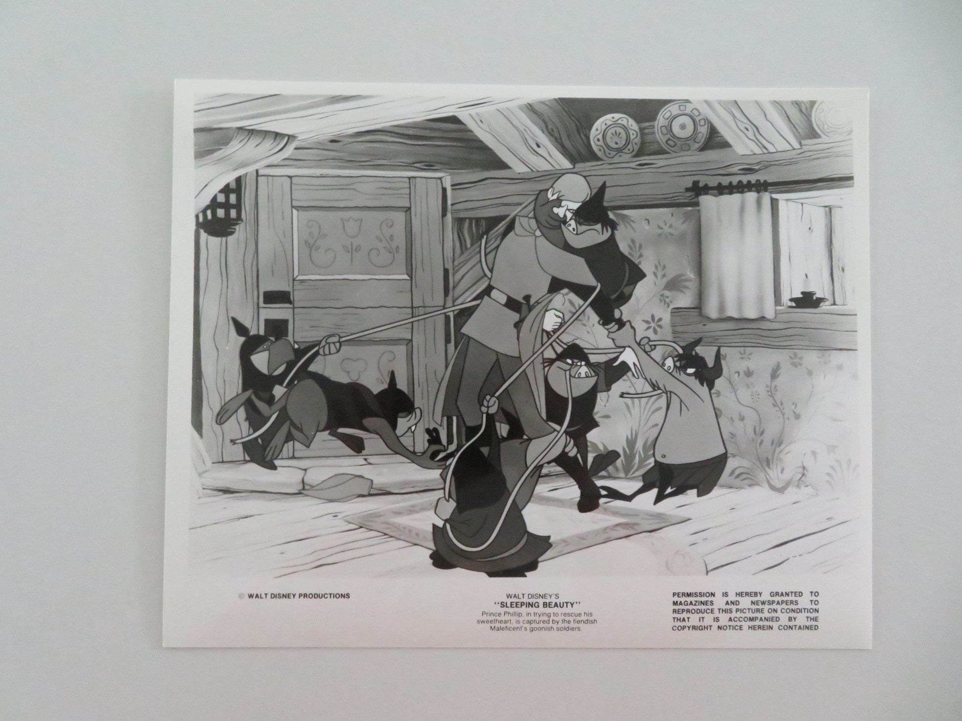 SLEEPING BEAUTY MOVIE STILL PHOTO LOT OF 2 DISNEY MARY COSTA BILL SHIRLEY Movie posters