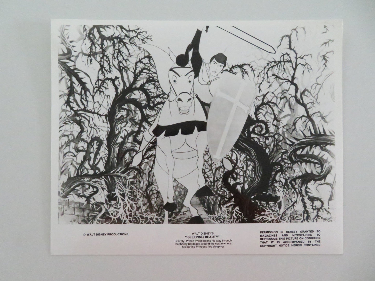 SLEEPING BEAUTY MOVIE STILL PHOTO LOT OF 2 DISNEY MARY COSTA BILL SHIRLEY Movie posters