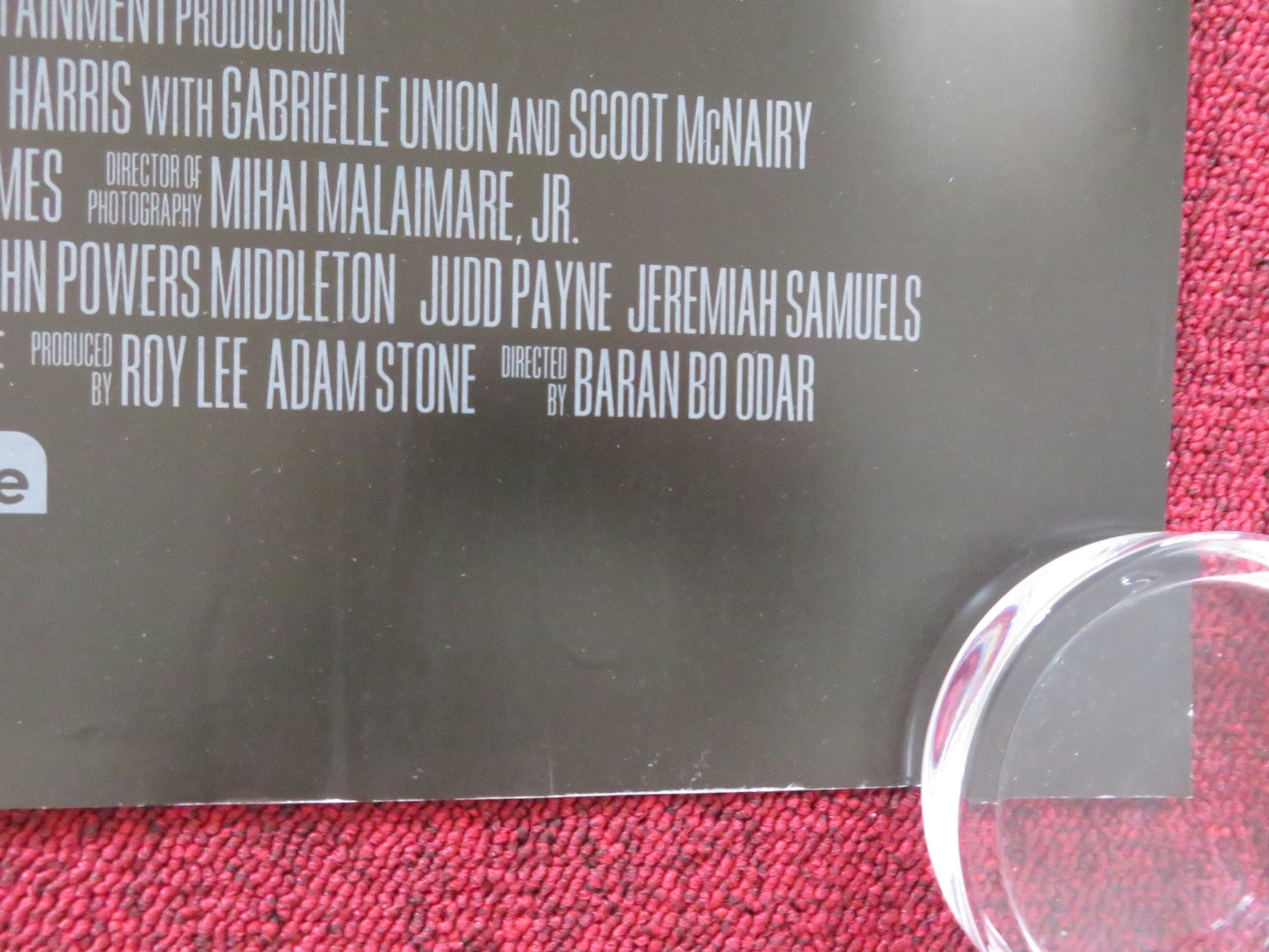 SLEEPLESS UK QUAD ROLLED POSTER JAMIE FOXX MICHELLE MONAGHAN 2017 Rendezvous Cinema Movie posters