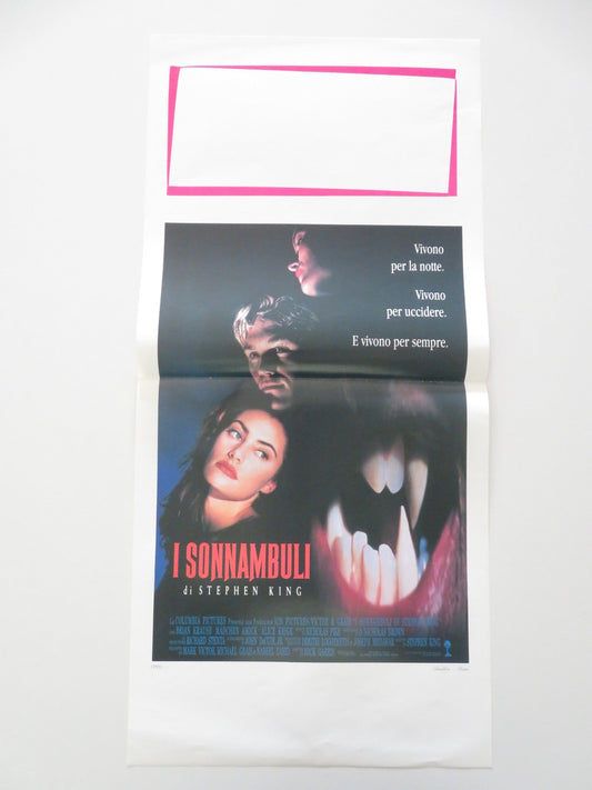 Sleepwalkers ITALIAN LOCANDINA POSTER STEPHEN KING BRIAN KRAUSE 1992 Movie posters