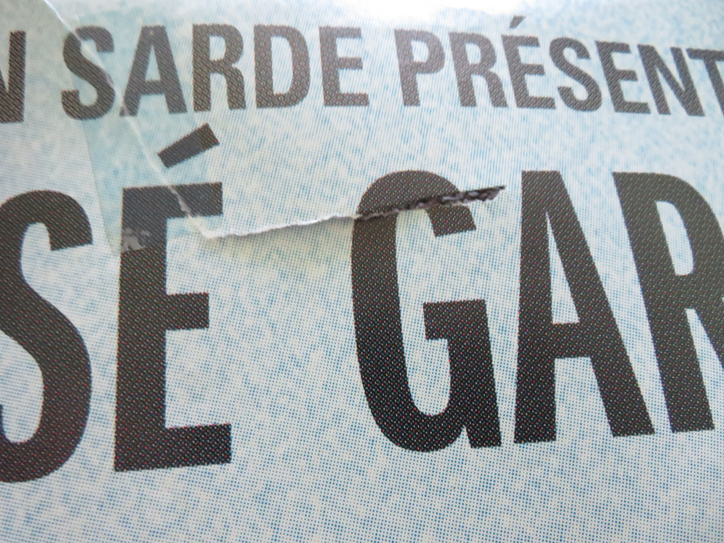 Slice of Life French Grande Poster Jose Garcia Patrick Timsit 2002 Movie posters