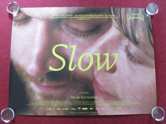 SLOW UK QUAD ROLLED POSTER GRETA GRINEVICIUTE KESTUTIS CICENAS 2023 Rendezvous Cinema Movie posters