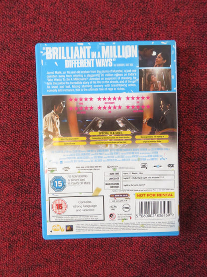 SLUMDOG MILLIONAIRE (DVD) DEV PATEL FREIDA PINTO 2008 REGION 2 Rendezvous Cinema Movie posters