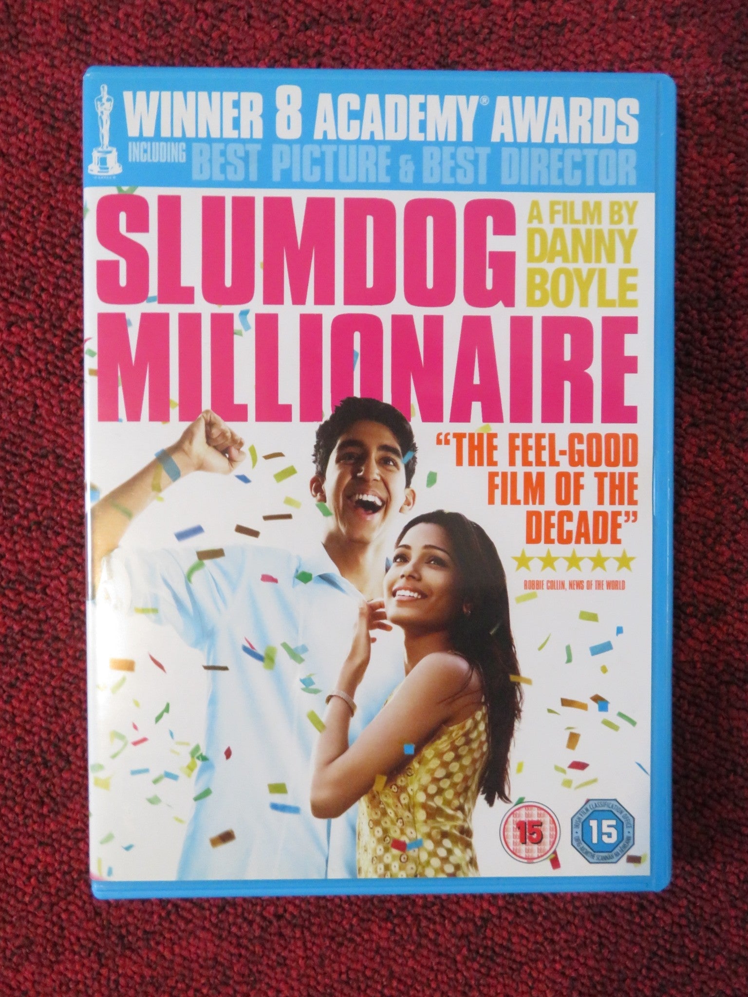 SLUMDOG MILLIONAIRE (DVD) DEV PATEL FREIDA PINTO 2008 REGION 2 Rendezvous Cinema Movie posters