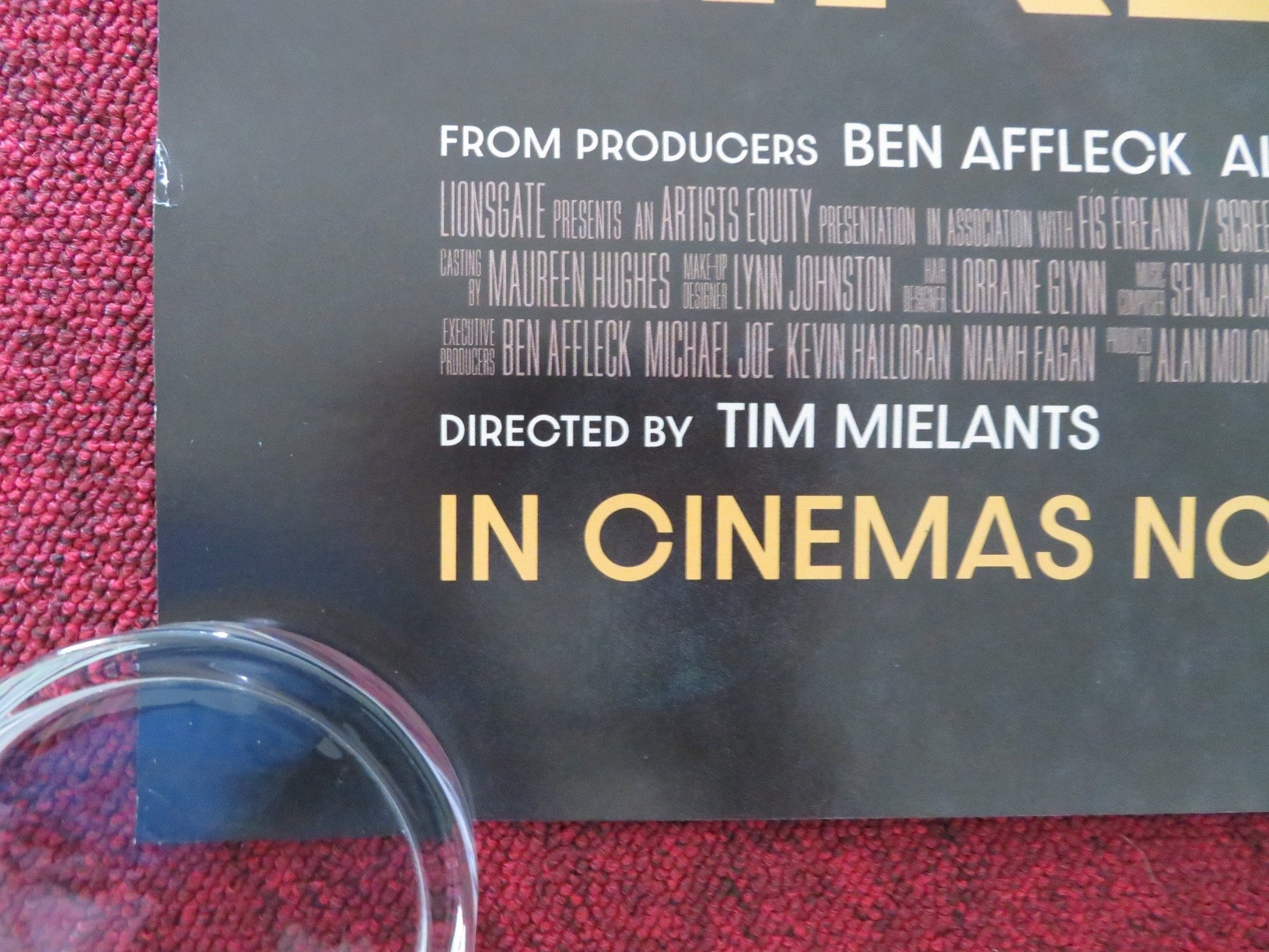 SMALL THINGS LIKE THESE US ONE SHEET ROLLED POSTER CILLIAN MURPHY P. RYAN 2024 Movie posters