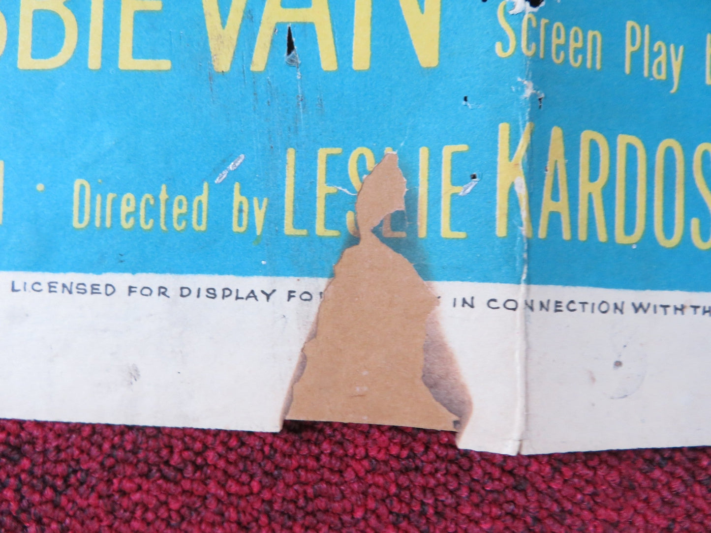 SMALL TOWN GIRL FOLDED US ONE SHEET POSTER JANE POWELL FARLEY GRANGER 1953 Rendezvous Cinema Movie posters