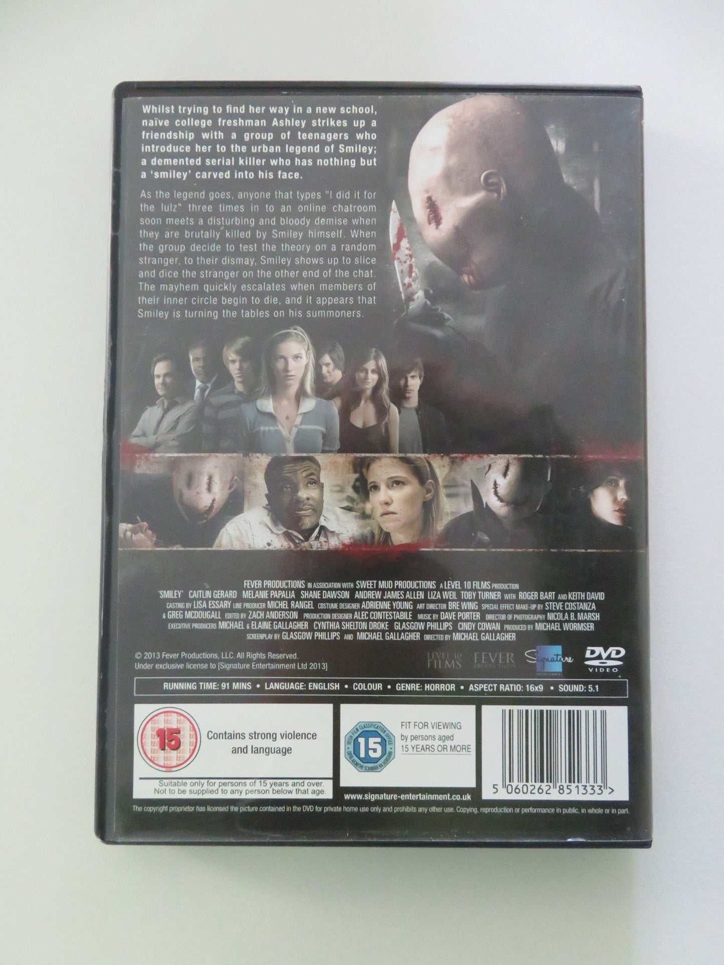 SMILEY (DVD) CAITLIN GERARD MELANIE PAPALIA 2012 Movie posters