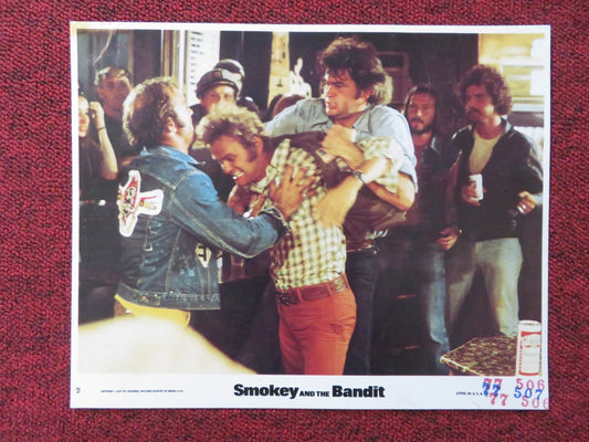 SMOKEY AND THE BANDIT - 2 LOBBY CARD BURT REYNOLDS SALLY FIELD 1977 Rendezvous Cinema Movie posters
