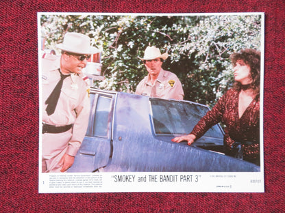 SMOKEY AND THE BANDIT PART 3 - 1 LOBBY CARD JACKIE GLEESON JERRY REED 1983 Rendezvous Cinema Movie posters