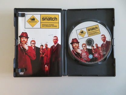 SNATCH (DVD) BRAD PITT STEPHEN GRAHAM VINNY JONES 2000 REGION 2 Movie posters