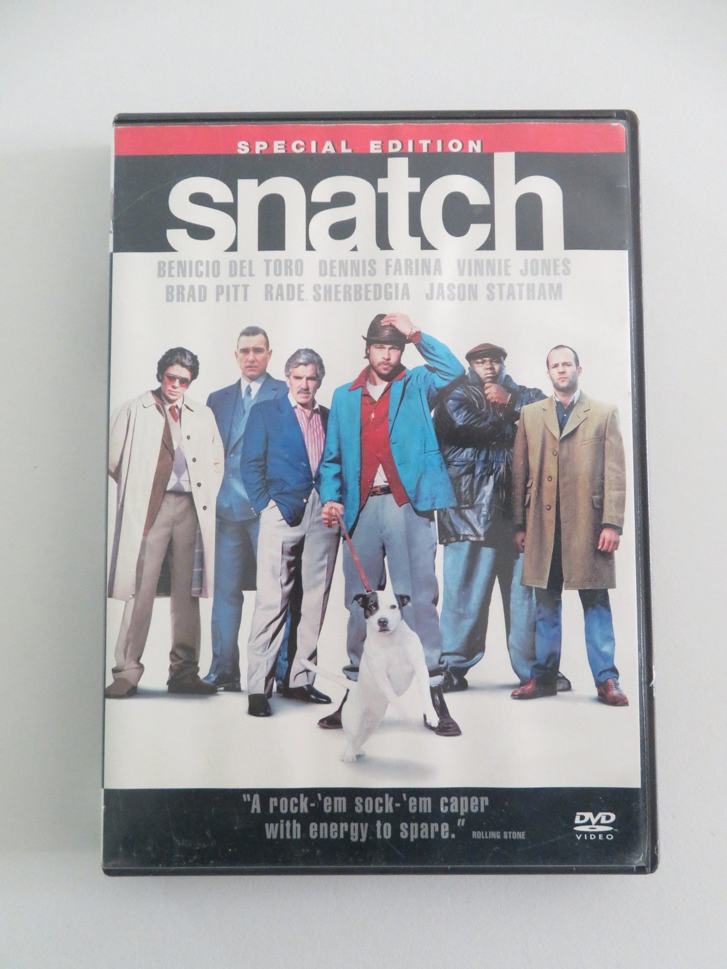 SNATCH - SPECIAL EDITION - 2 DISCS (DVD) BRAD PITT B. DEL TORO 2000 REGION 1 Movie posters