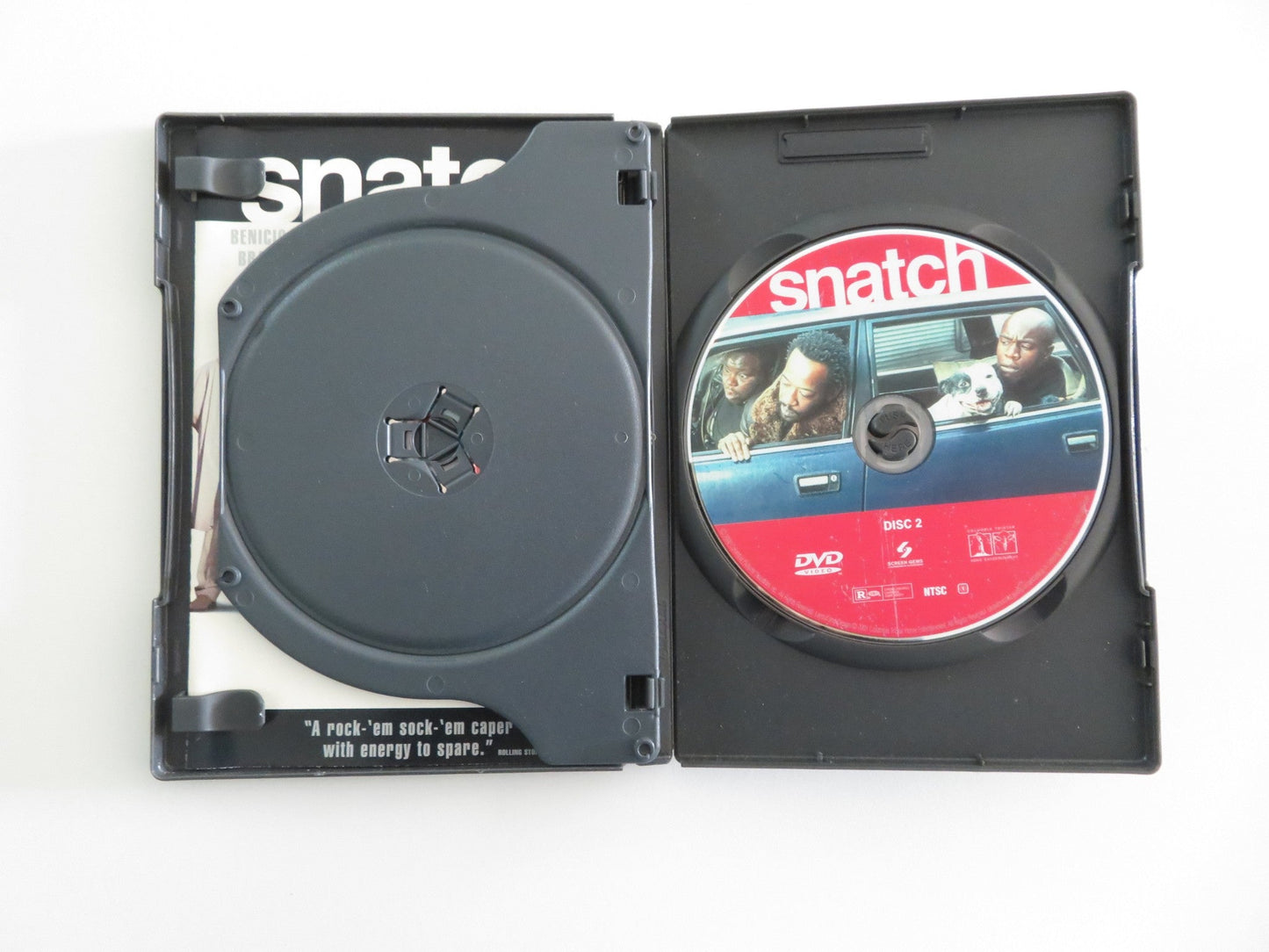 SNATCH - SPECIAL EDITION - 2 DISCS (DVD) BRAD PITT B. DEL TORO 2000 REGION 1 Movie posters