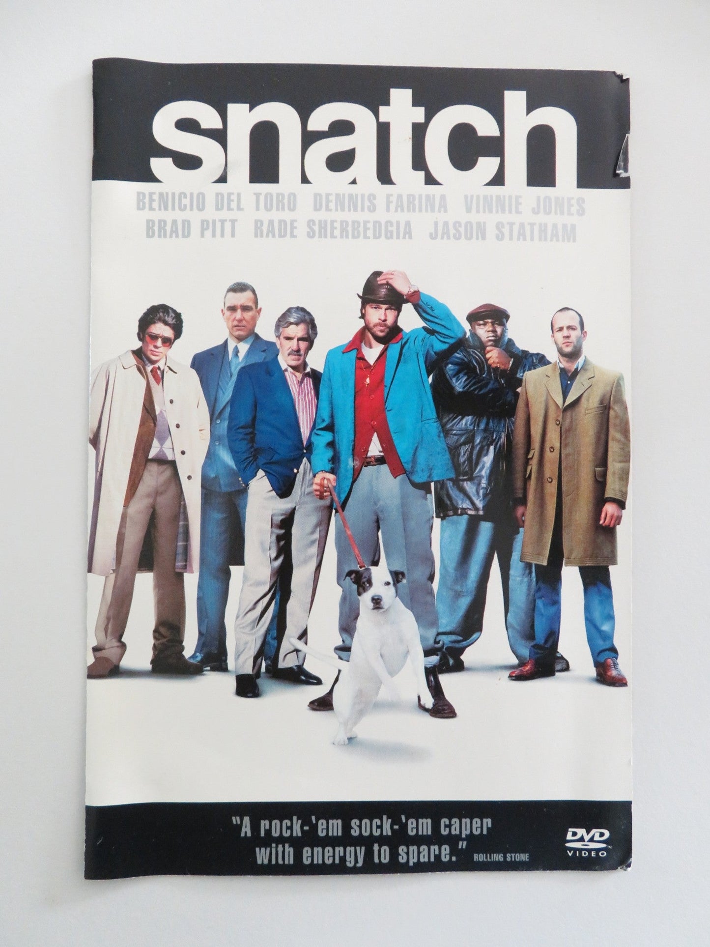 SNATCH - SPECIAL EDITION - 2 DISCS (DVD) BRAD PITT B. DEL TORO 2000 REGION 1 Movie posters