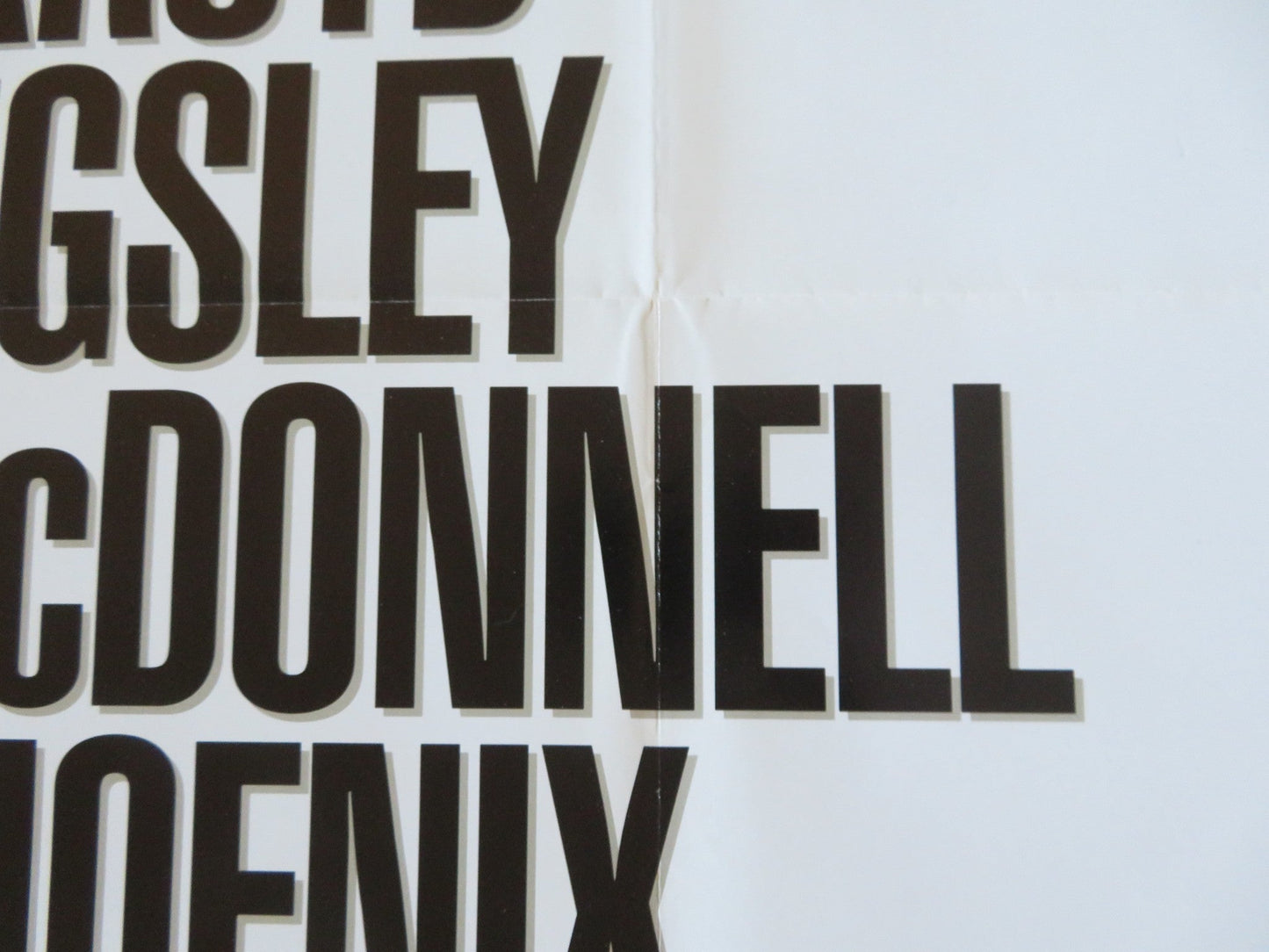 SNEAKERS US ONE SHEET ROLLED POSTER ROBERT REDFORD SIDNEY POITIER 1992 Rendezvous Cinema Movie posters