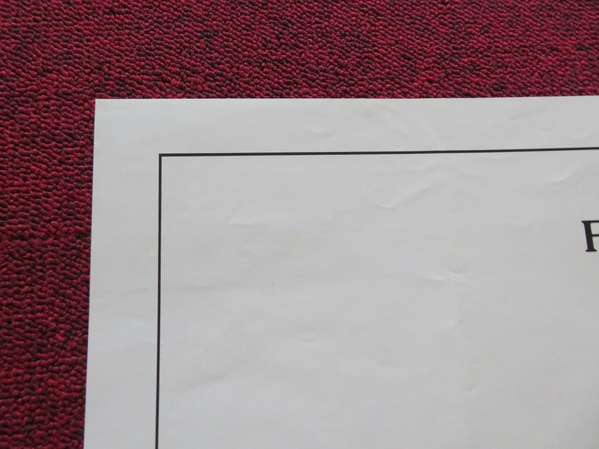 SNO - LINE FOLDED US ONE SHEET POSTER VINCE EDWARDS PAUL SMITH 1985 Rendezvous Cinema Movie posters