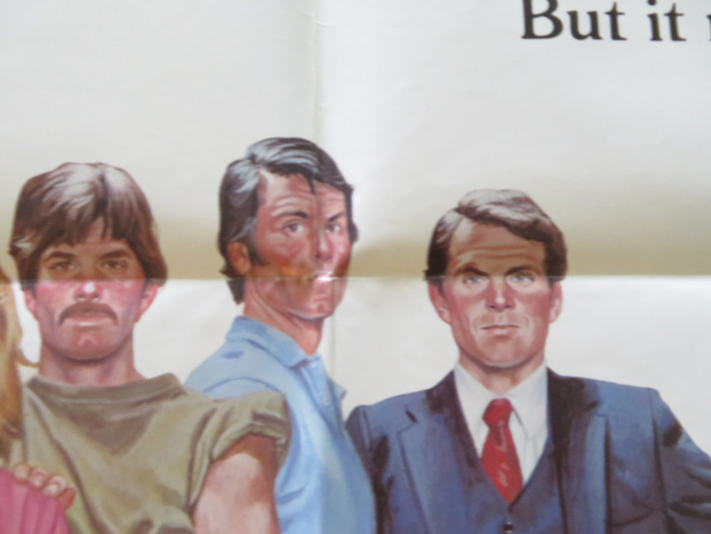 SNO - LINE FOLDED US ONE SHEET POSTER VINCE EDWARDS PAUL SMITH 1985 Rendezvous Cinema Movie posters