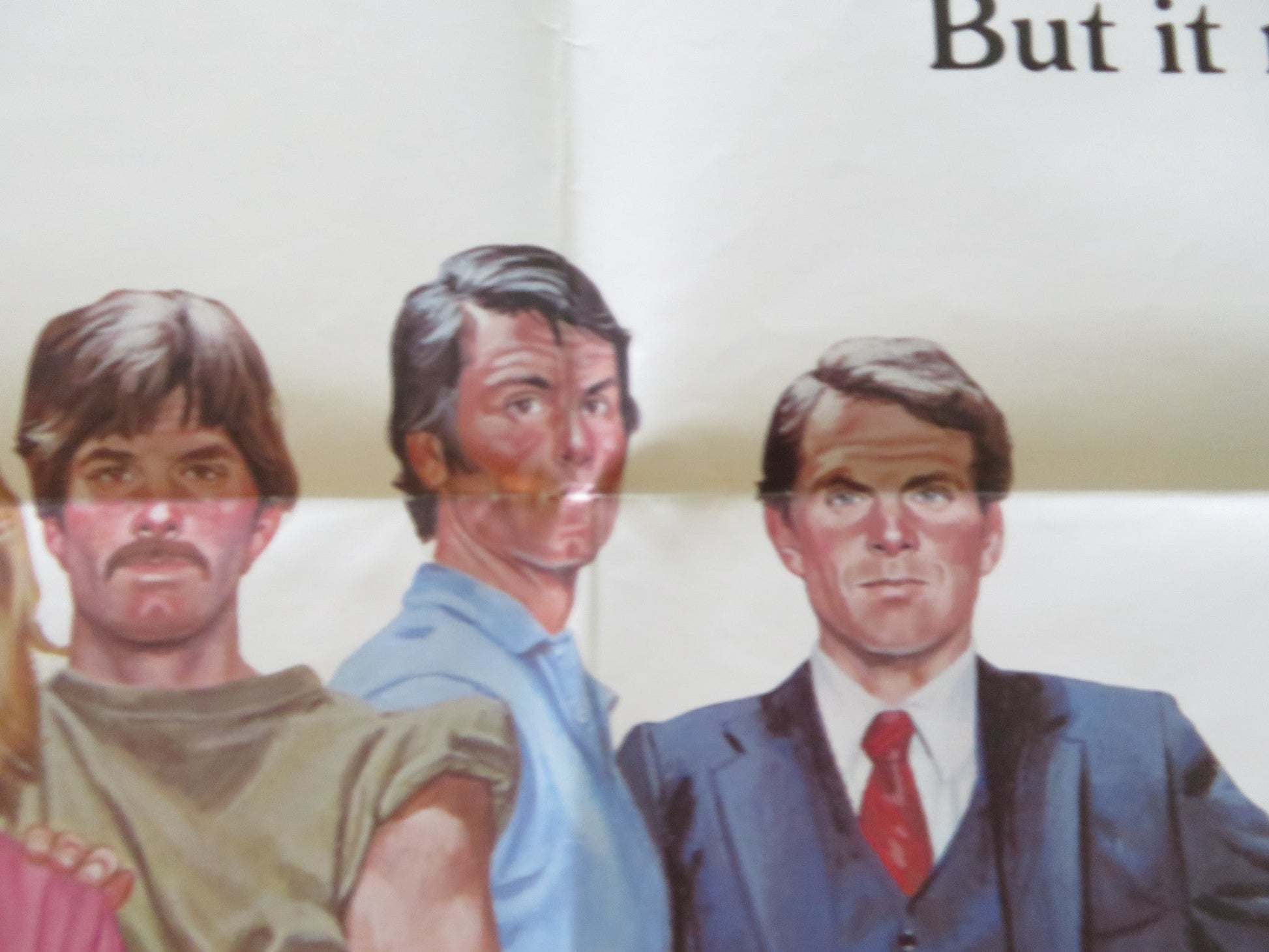 SNO - LINE FOLDED US ONE SHEET POSTER VINCE EDWARDS PAUL SMITH 1985 Rendezvous Cinema Movie posters