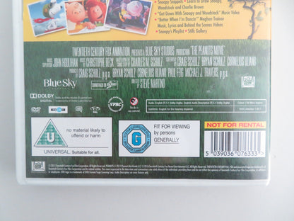 Snoopy and Charlie Brown: The Peanuts Movie - B (DVD) Bill Melendez 2015 Region 2 Movie posters